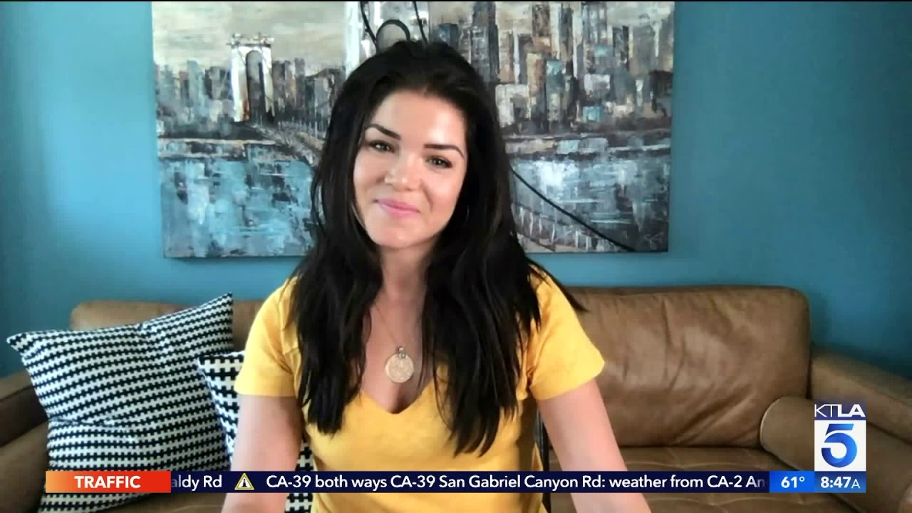 Marie Avgeropoulos talks about the final season of "The 100" airing right here on KTLA