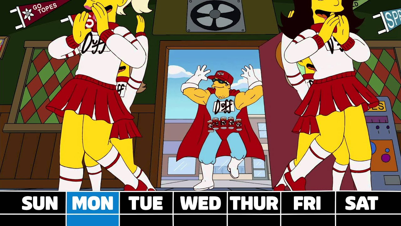 Jeff Rechner FXX The Simpsons Promo voiceover: "Pattern"
