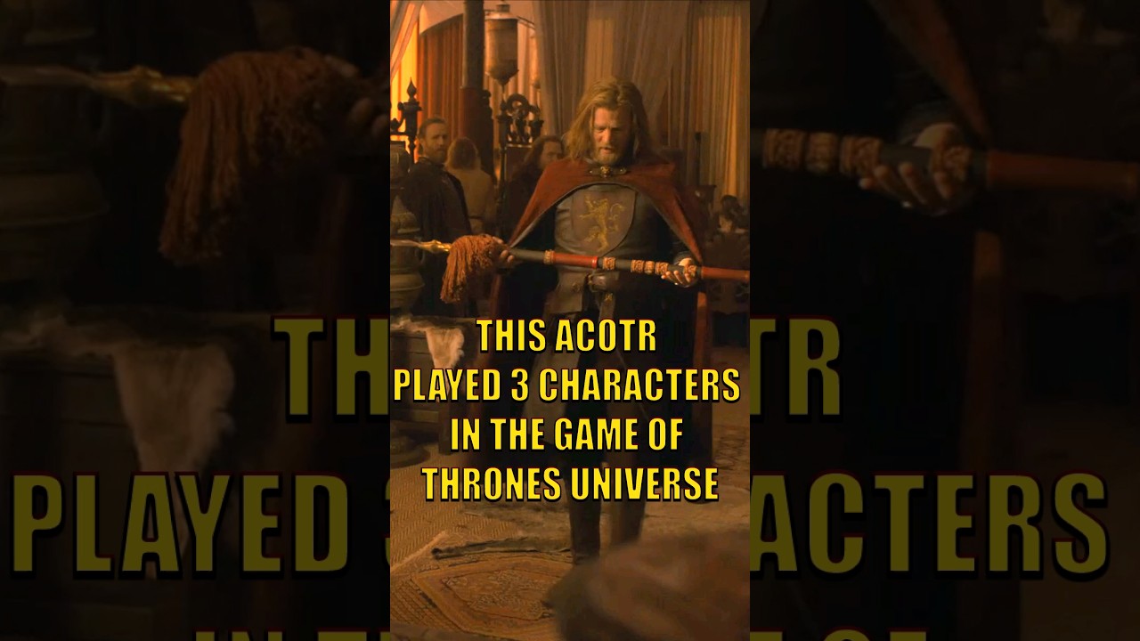 JEFFERSON HALL PLAYED 3 CHARACTERS IN THE HOUSE OF THE DRAGON UNIVERSE
