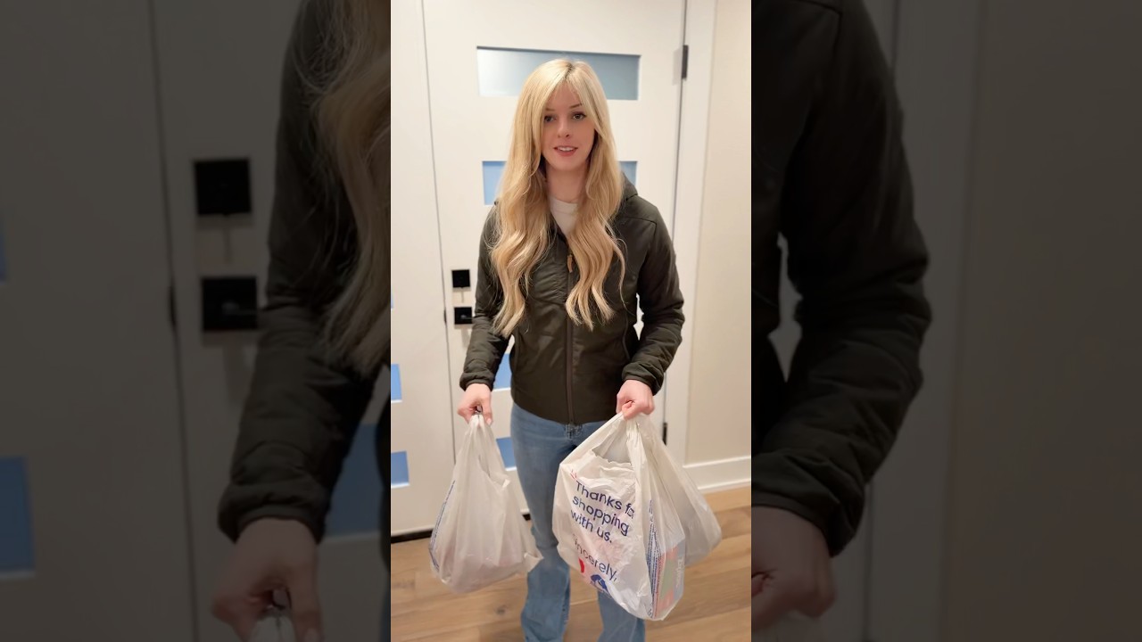 The groceries can wait