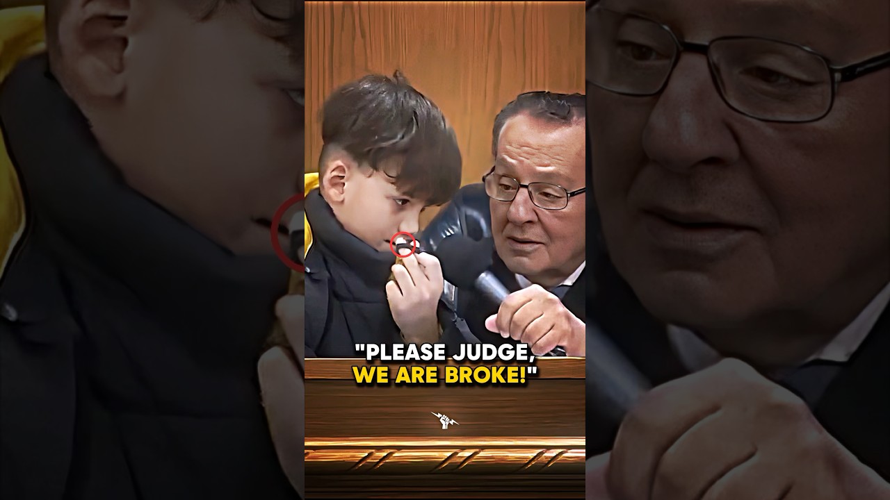 10 Year Old Saves Mother In Court 🥺