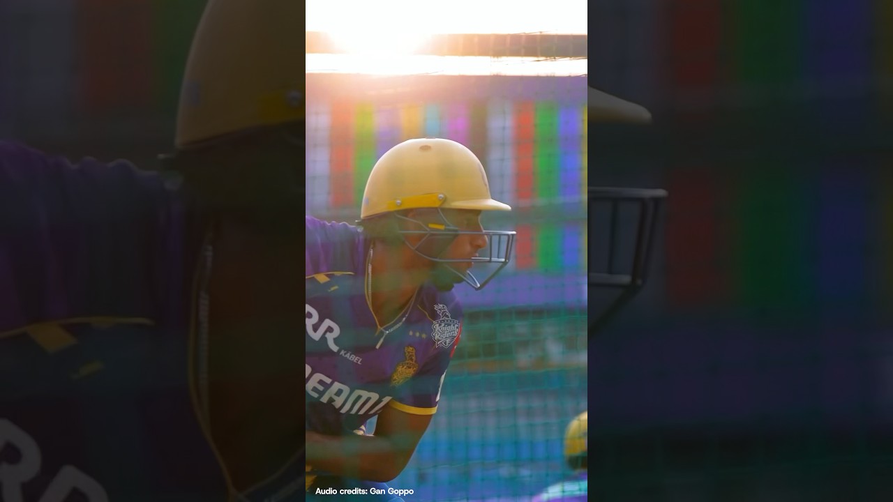 The Golden Fortress of Knight Riders! KKR vs SRH Battle Begins #AmiKKR #TATAIPL2025 #ZiddKiNayiHadd