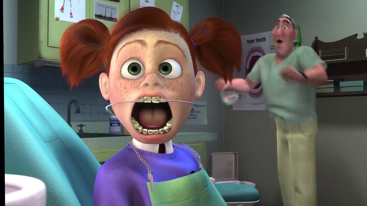 Finding Nemo Darla Scene