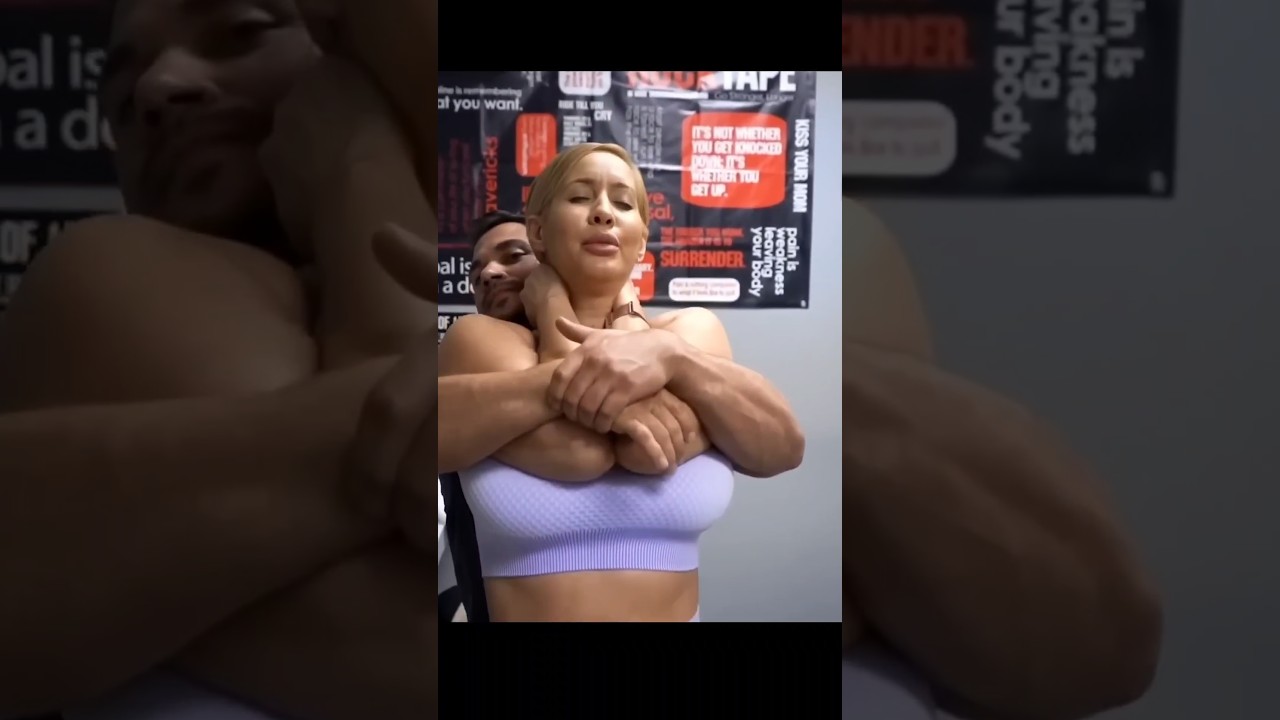 Famous Actress Isis Love gets her Spine Cracked #asmr #chiropractic