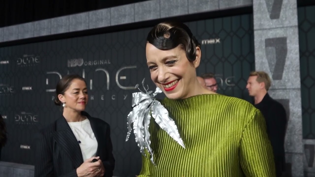 Exclusive DUNE: PROPHECY with Jodhi May red carpet interview by Janet R. Nepales