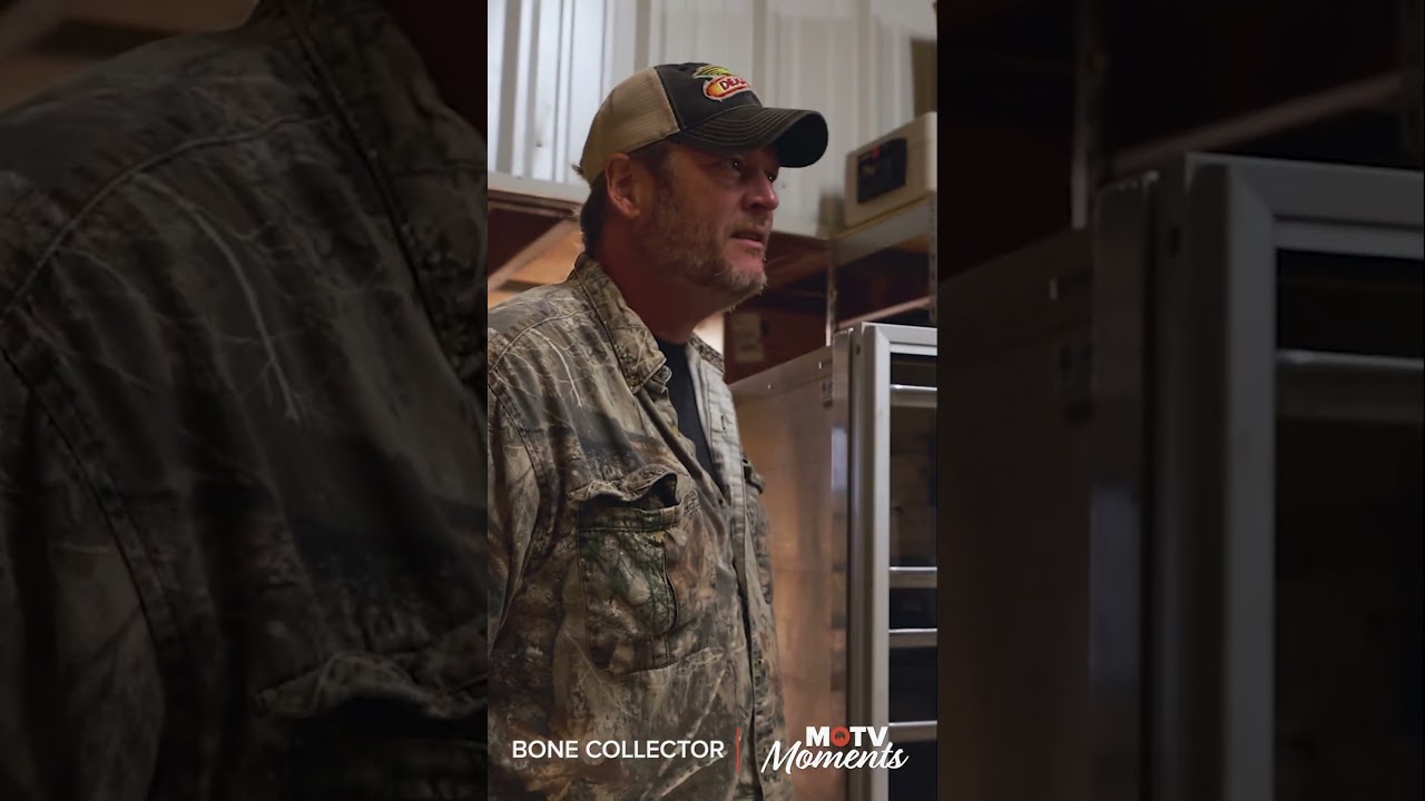 Did you touch my drum set? | Bone Collector Featuring Michael Waddell and Blake Shelton