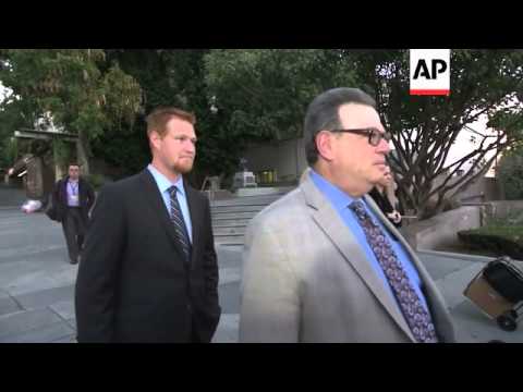 Ryan and Redmond O'Neal in court for disputed Warhol art