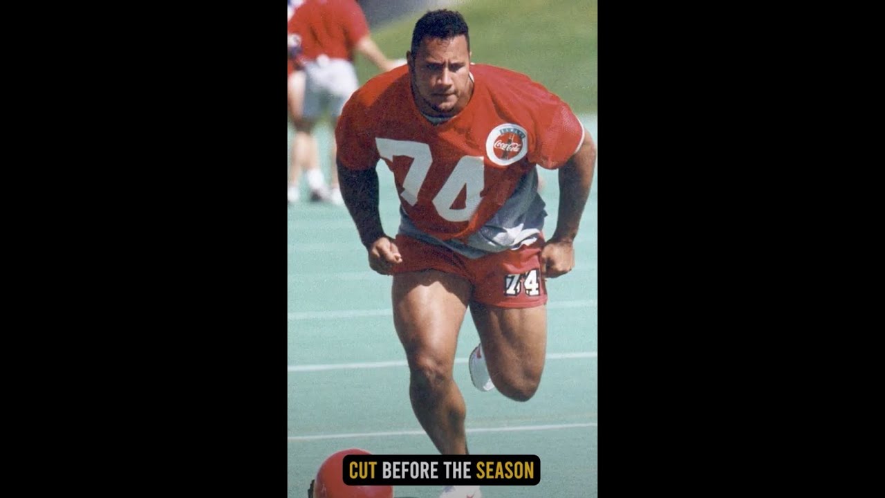 3 CELEBRITIES Who Played in the NFL #nfl #therock