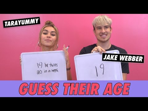Jake Webber vs. Tarayummy - Guess Their Age