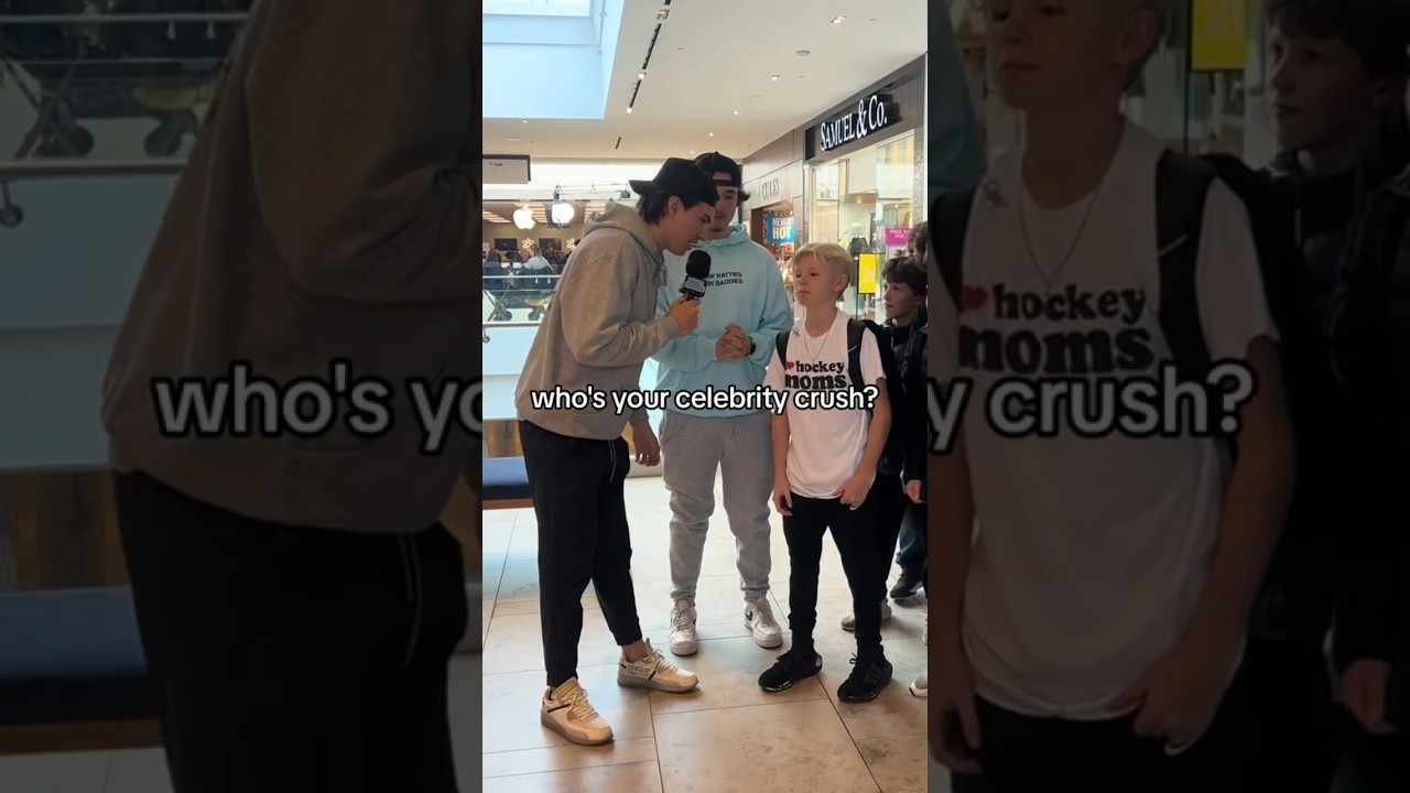 Who's your celebrity crush? #shorts #hockey #hockeyplayers