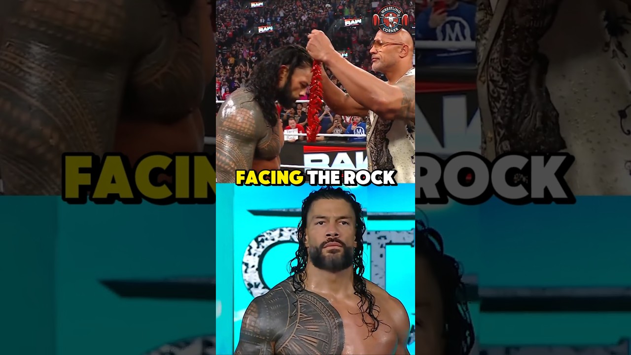 Roman Reigns BREAKS his silence on facing the Rock at WrestleMania 41. #wwe