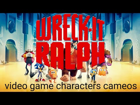 Wreck-It Ralph video game characters cameos
