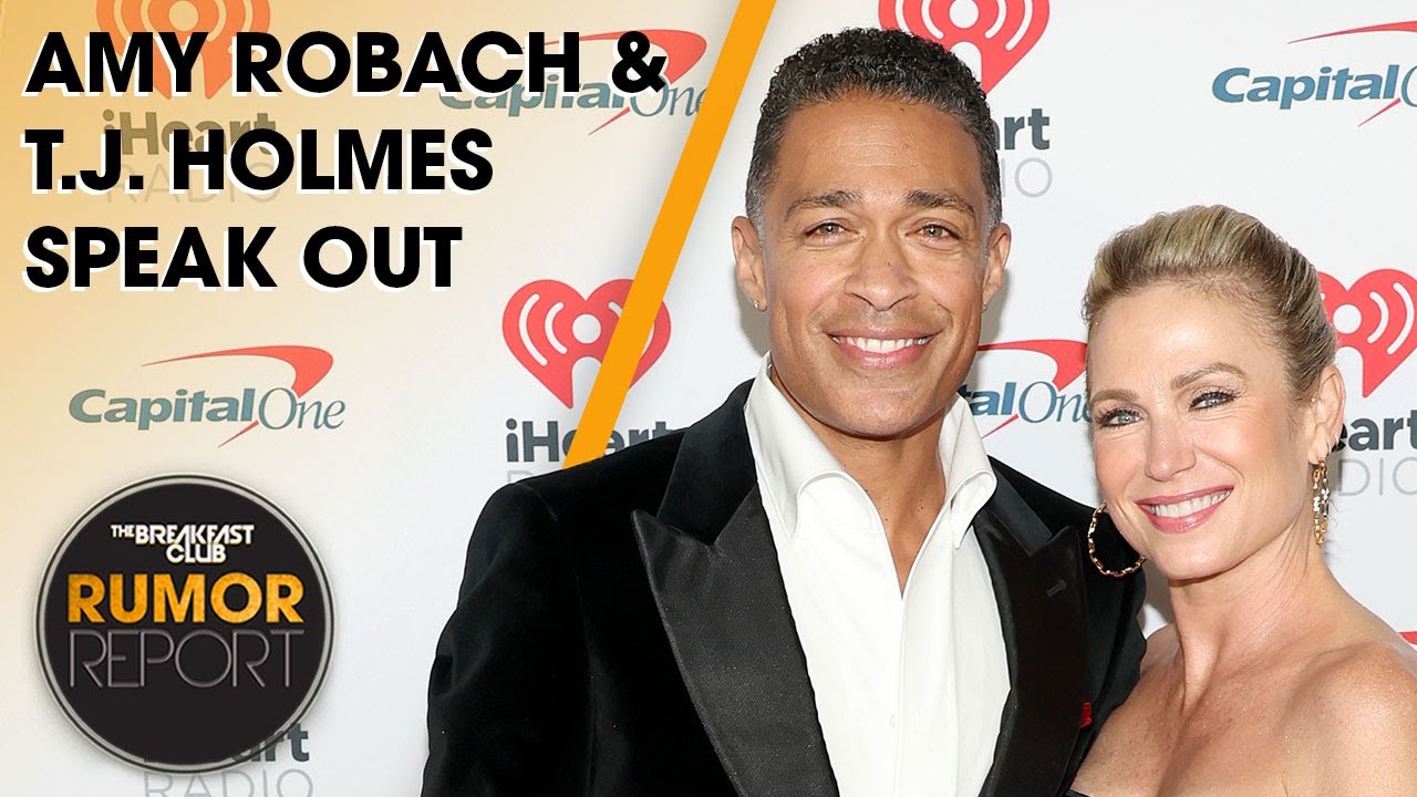Amy Robach & T.J. Holmes Speak On Their Adultery Scandal
