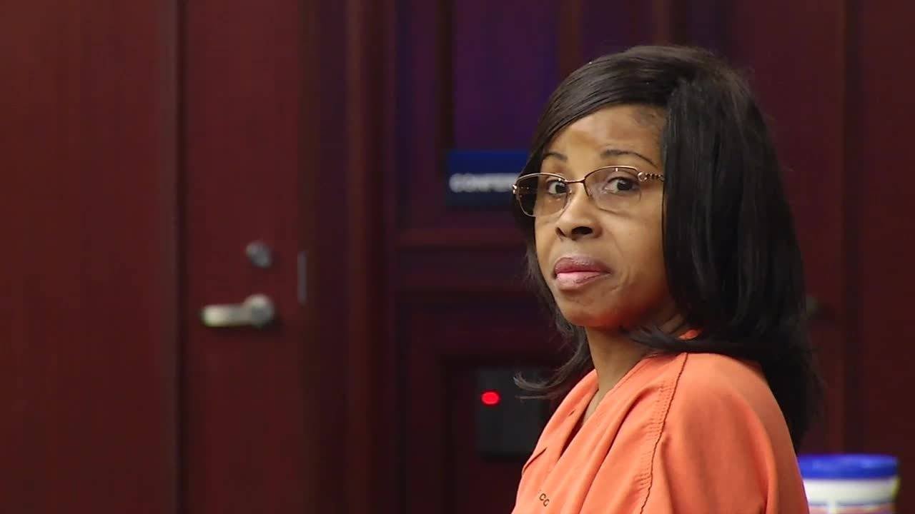 Gloria Williams appears in court