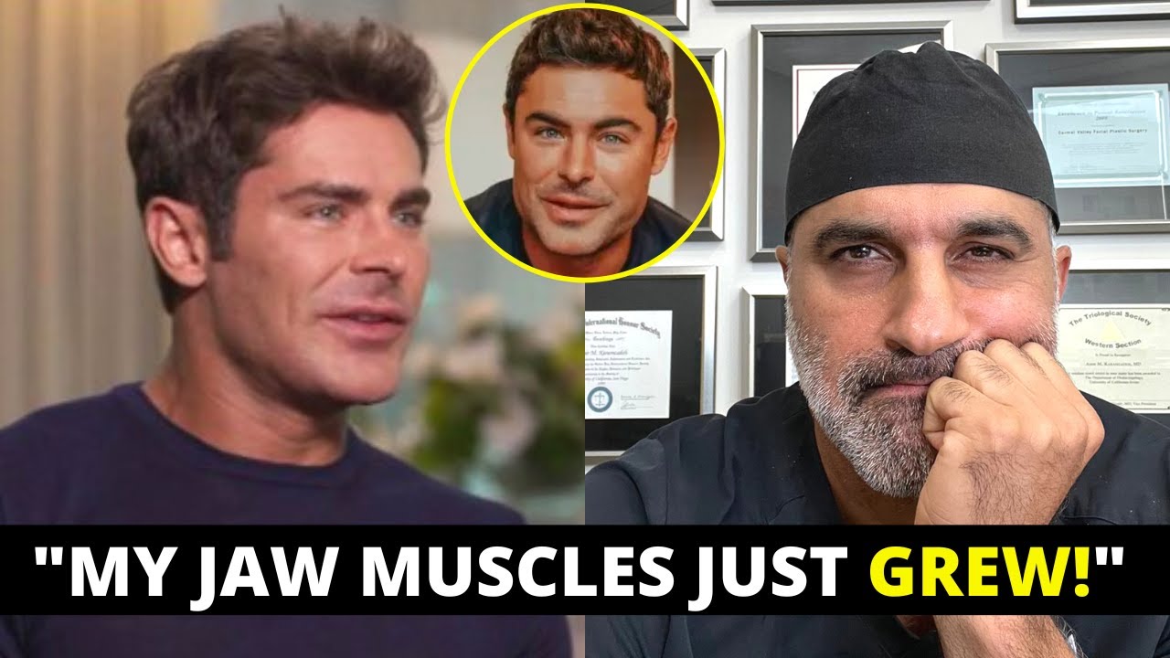 Facial Plastic Surgeon Reacts to Zac Efron's Recent Comments about Plastic Surgery and His Face!