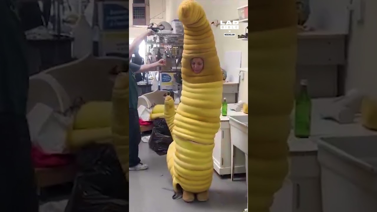 Heidi Klum Worm Costume