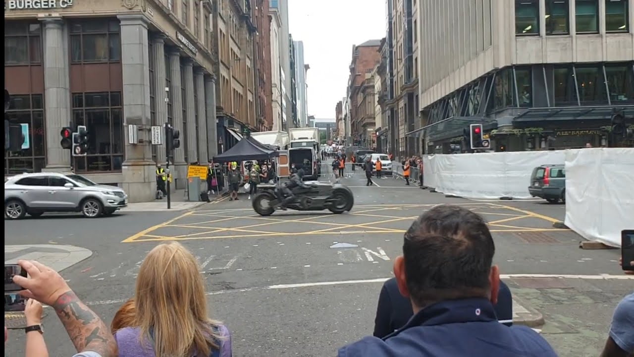 Batman filming in Glasgow Scotland |More Filming Footage