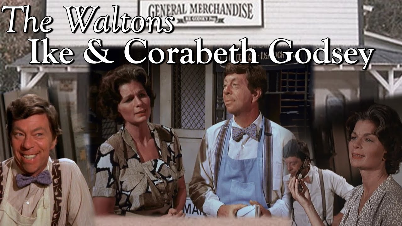 The Waltons - Ike & Corabeth - behind the scenes with Judy Norton