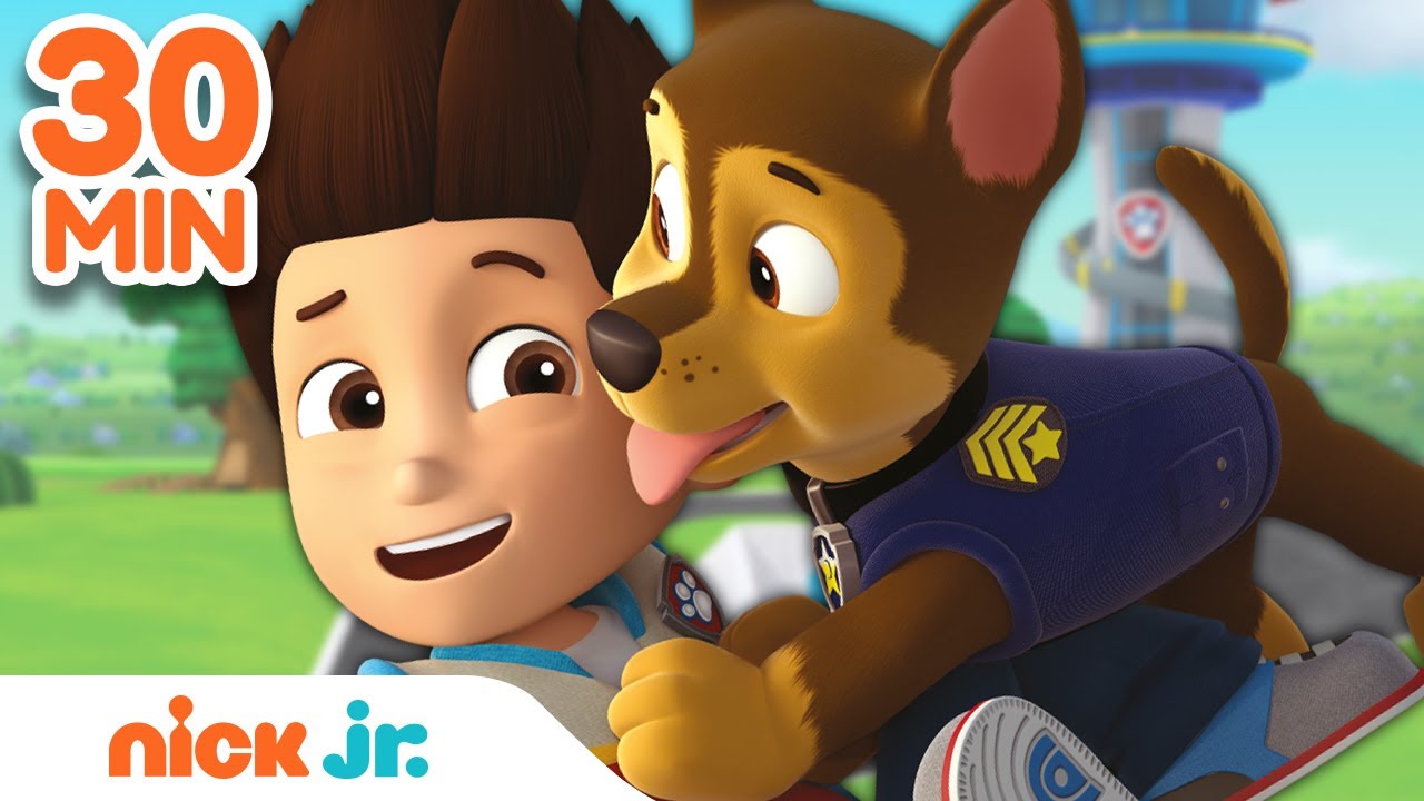 Best of Chase and Ryder 🐶 PAW Patrol! | 30 Minute Compilation | Nick Jr.