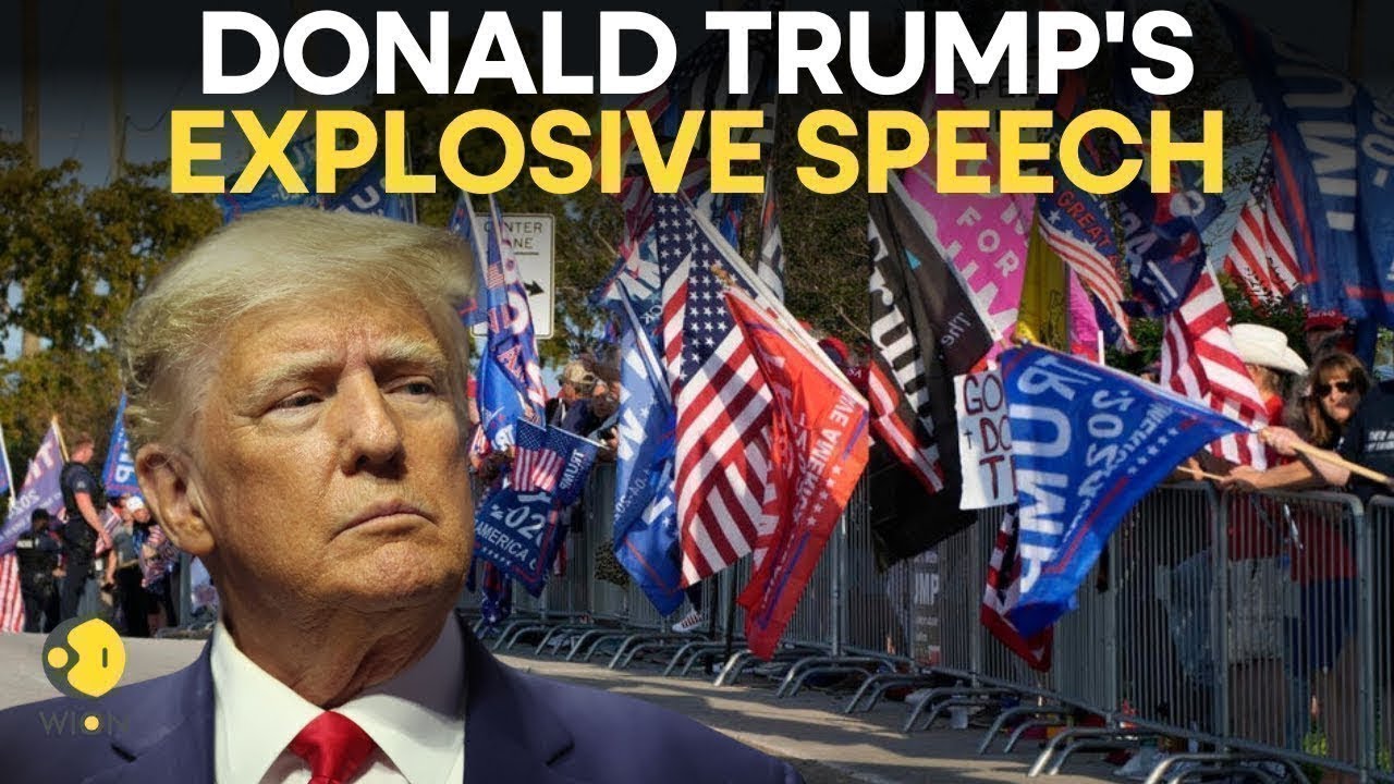 Donald Trump's viral Mar-a-Lago Speech: Lashing Out at Rivals and Critics | WION Live