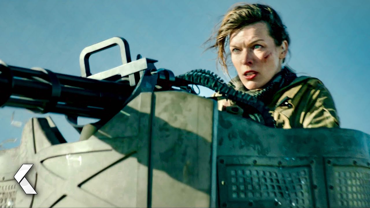 First Encounter With The Diablo Scene - Monster Hunter (2020) Milla Jovovich