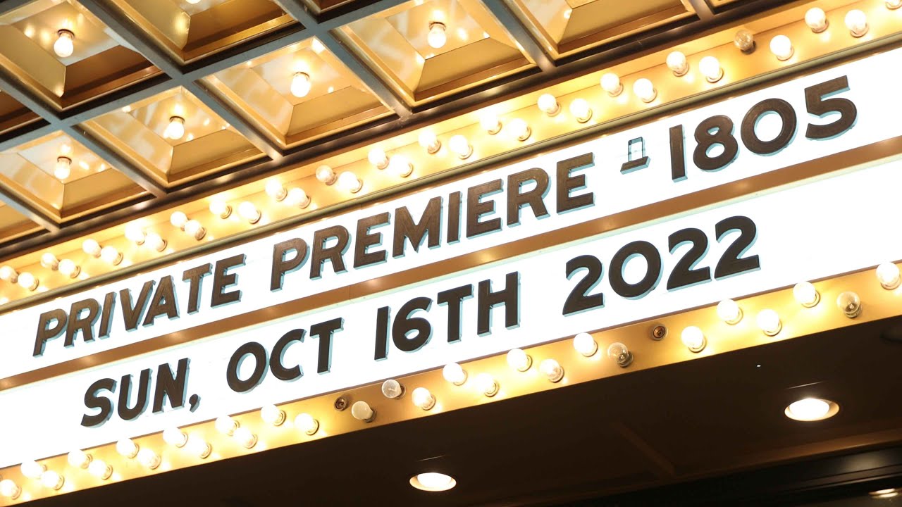 The Private Premiere of 1805 at the Historic Ambler Theater