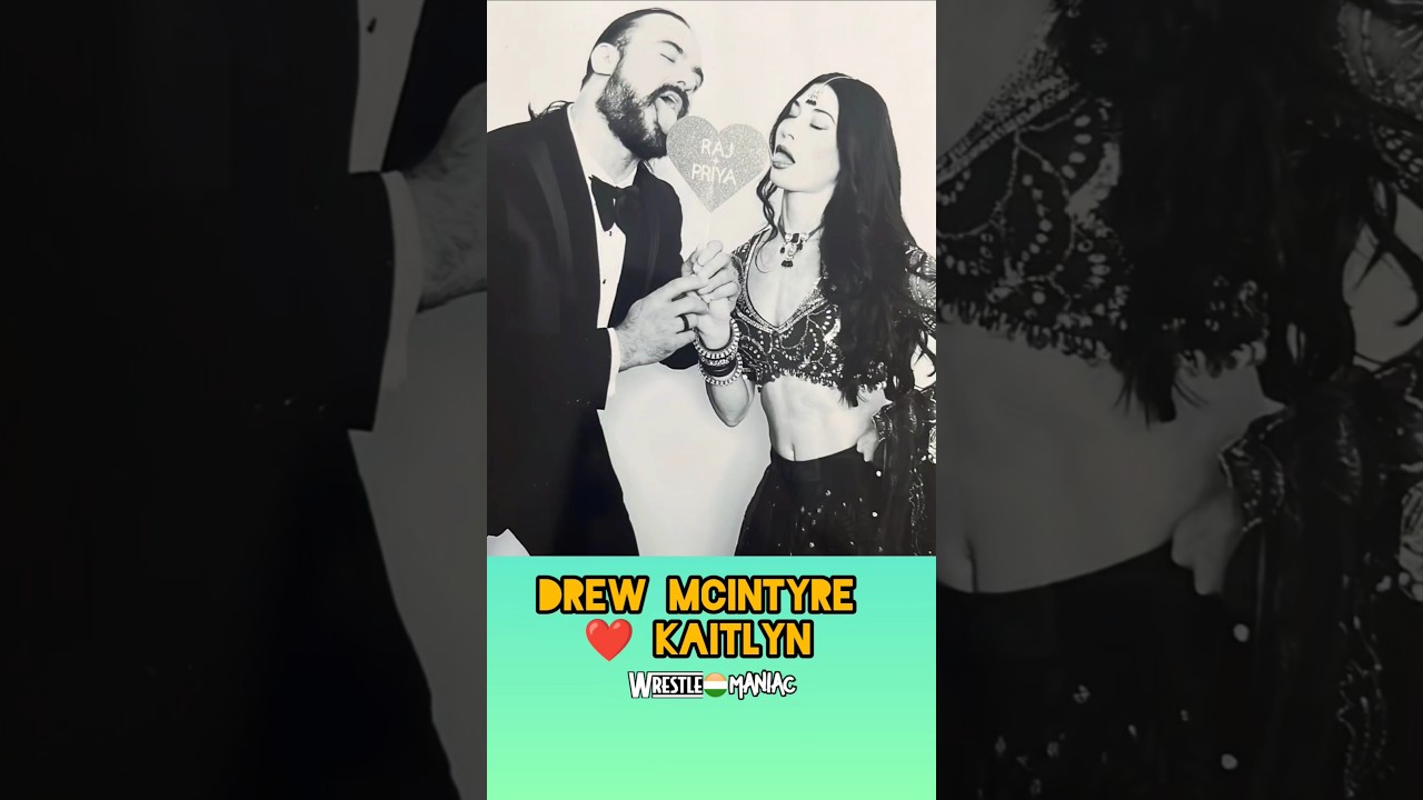 Drew Mcintrye ❤️ wife Kaitlyn Frohnapfel #wwe #raw #smackdown #snme