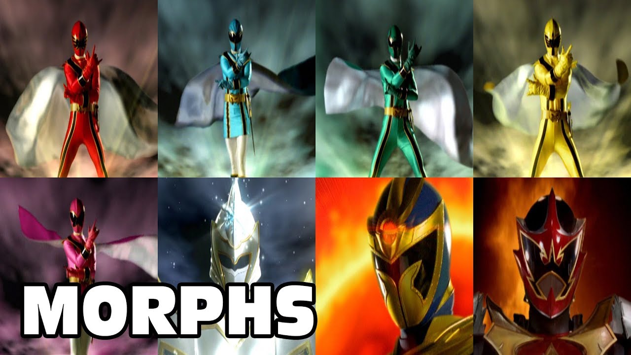 Mystic Force - All Ranger Morphs | Power Rangers Official