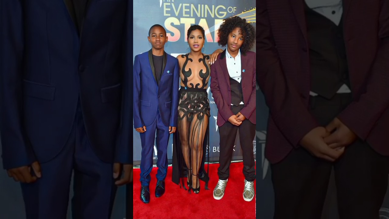 Toni Braxton's Ex-husband Keri Lewis & Children! #toninrxton #kids #shortvideo