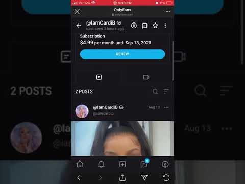 I Paid Cardi B OnlyFans Ain’t Nothing There