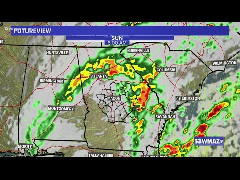 Most of Saturday looks good, then rain moves in | Central Georgia weather