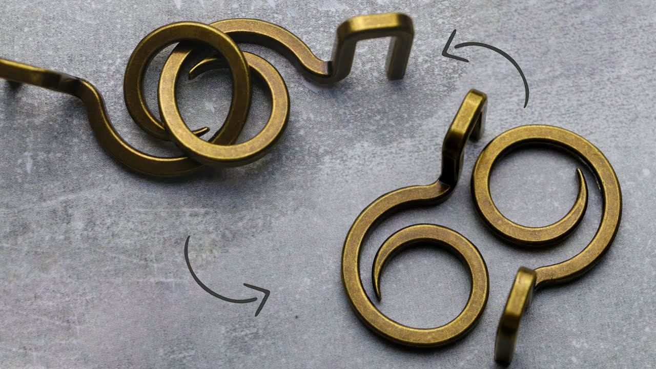 Cast HOOK Puzzle Solved - UNDERRATED Level 2 Hanayama