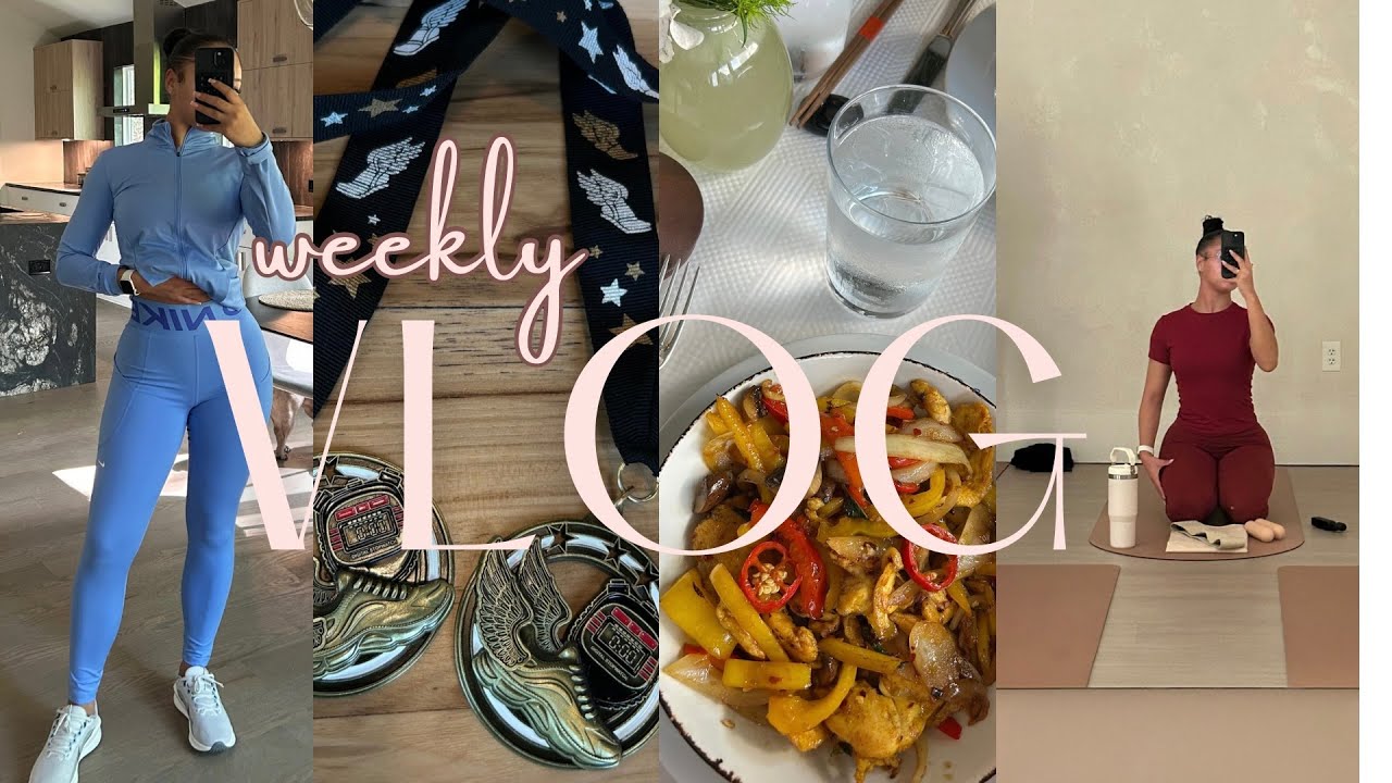 VLOG 48: house updates + our first race + amazon activewear must haves + fitness journey