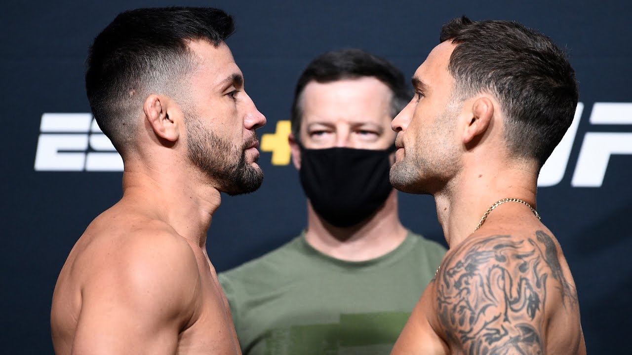 UFC Vegas 7: Weigh-in Faceoffs