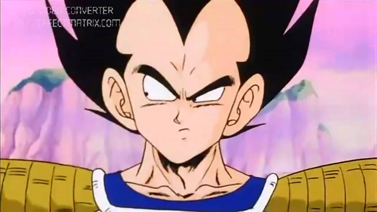 (NO AMV) Vegeta kills Nappa HD Remastered 720p