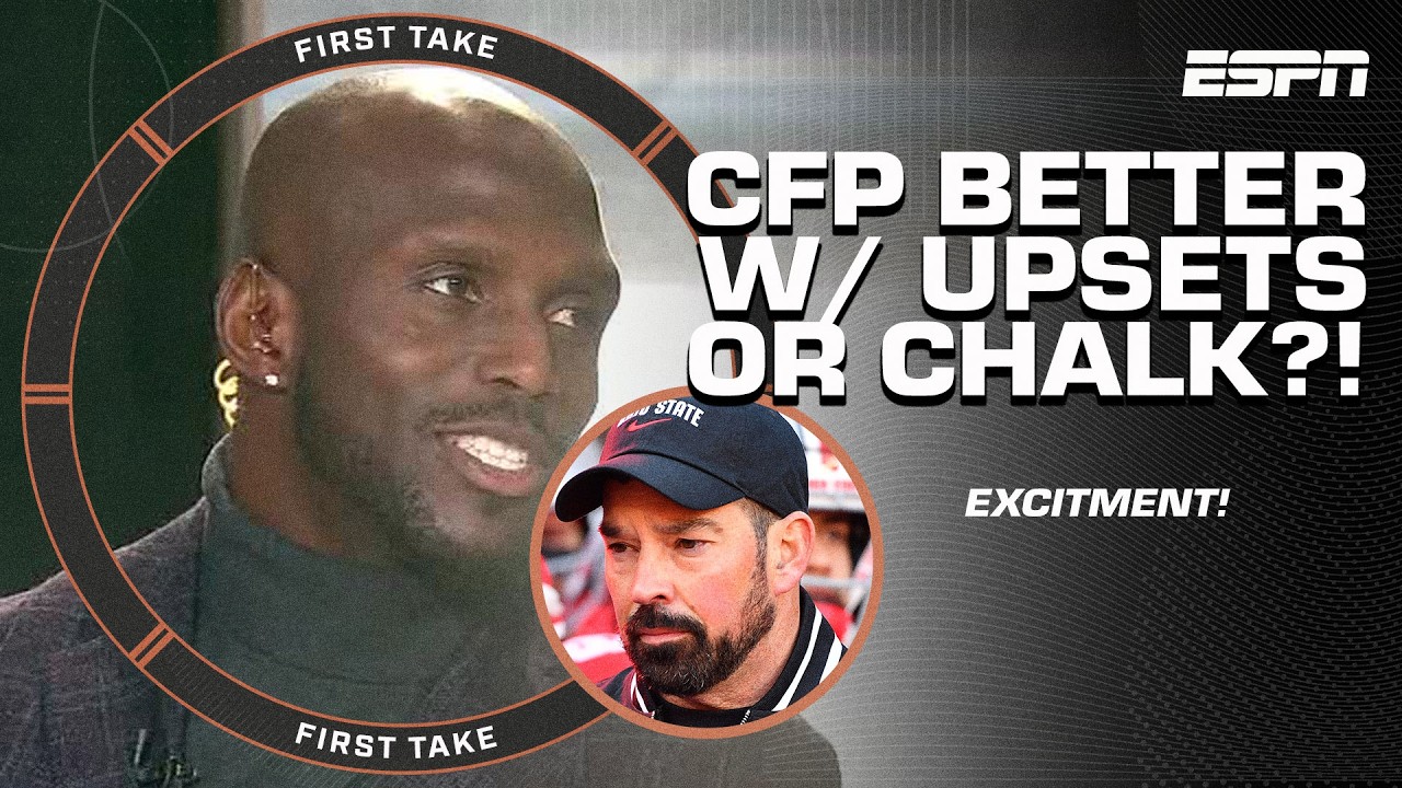 'RISE TO THE OCCASION!' 🗣️ - Jason McCourty debates if CFP is better w/ UPSETS or CHALK | First Take