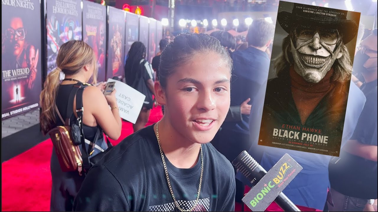 Miguel Cazarez Mora Interview at Universal Studios Hollywood Halloween Horror Nights Red Carpet
