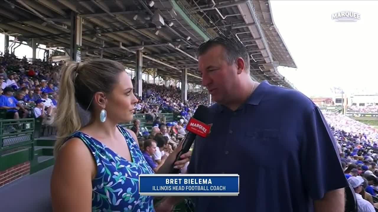 Illini Football | Bret Bielema Interview with Taylor McGregor 7/25/21