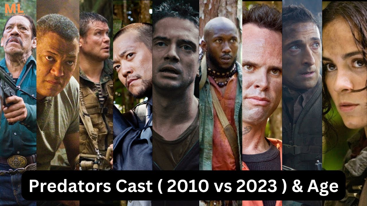 Predators Cast (2010 Vs 2023) & Age #entertainment#predator
