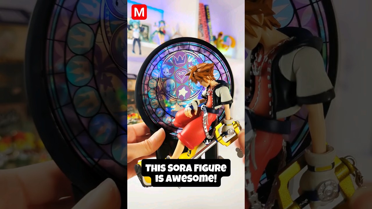 KINGDOM HEARTS Linking Hearts - Sora Figure Unboxing 🗝️💛