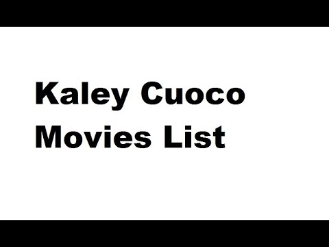 Kaley Cuoco Movies List - Total Movies List