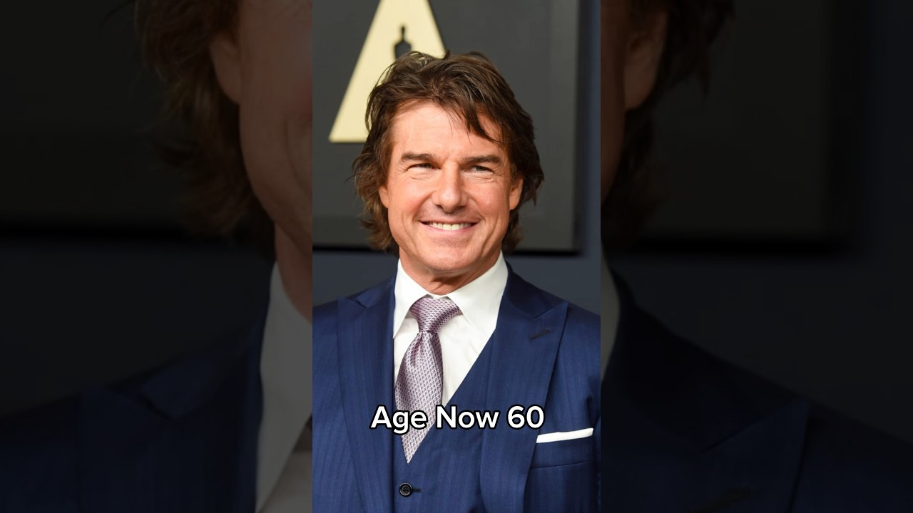 Tom Cruise’s Age from 60 years old to 12. #tomcruise #nostalgia #thenvsnow #celeb #nostalgic