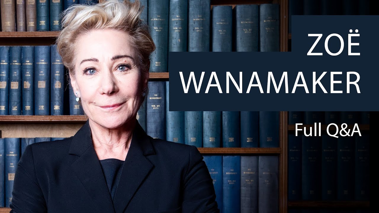 Zoë Wanamaker | Full Q&A at The Oxford Union