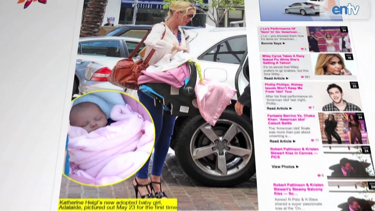 Katherine Heigl Shows Off New Baby: Adalaide Marie Hope 2nd Adoption For Actress & Husband