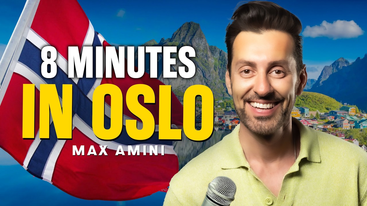 8 Minutes in Oslo | Max Amini | Stand Up Comedy
