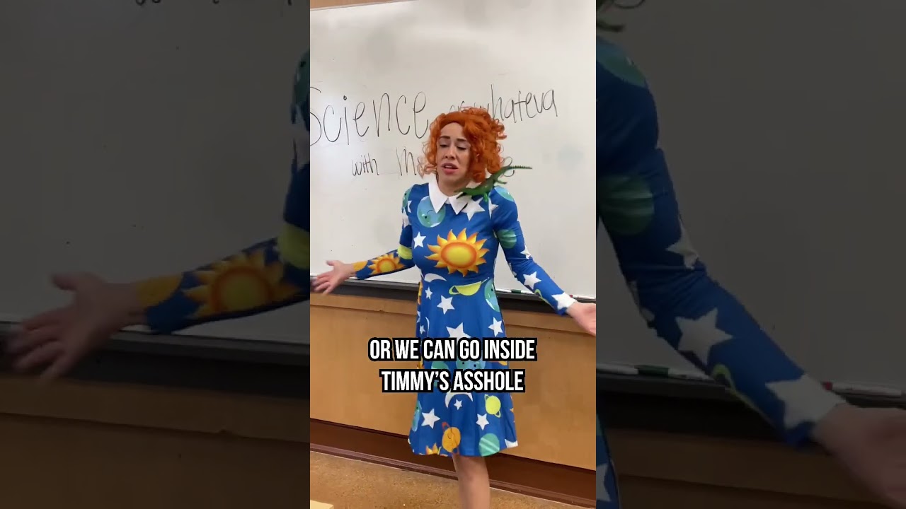 The Magic School Bus: Ms. Frizzle got tenured #americanhighshorts #magicschoolbus #teacher #shorts