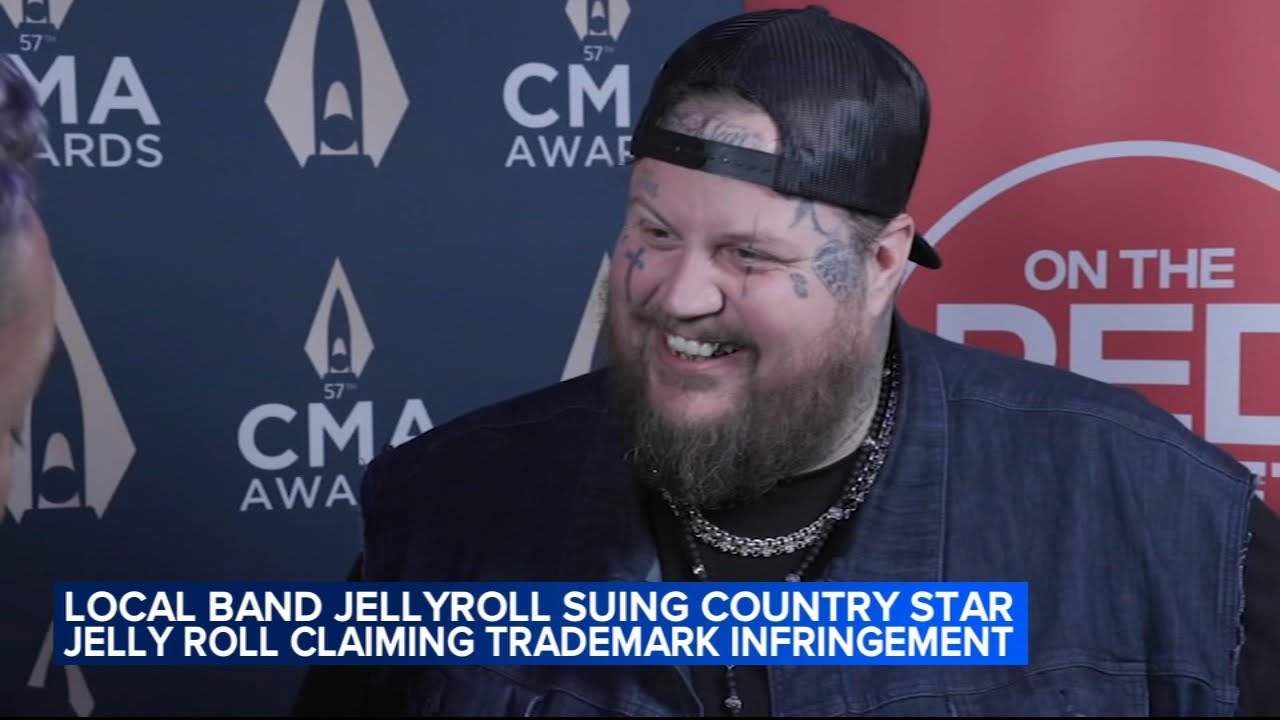Pennsylvania wedding band Jellyroll suing country star Jelly Roll, claiming trademark infringement