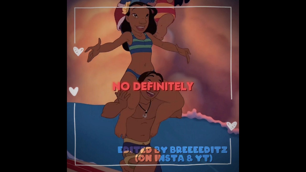 Nani x David|| Lilo & Stitch #liloandstitch #kimpossible #nani