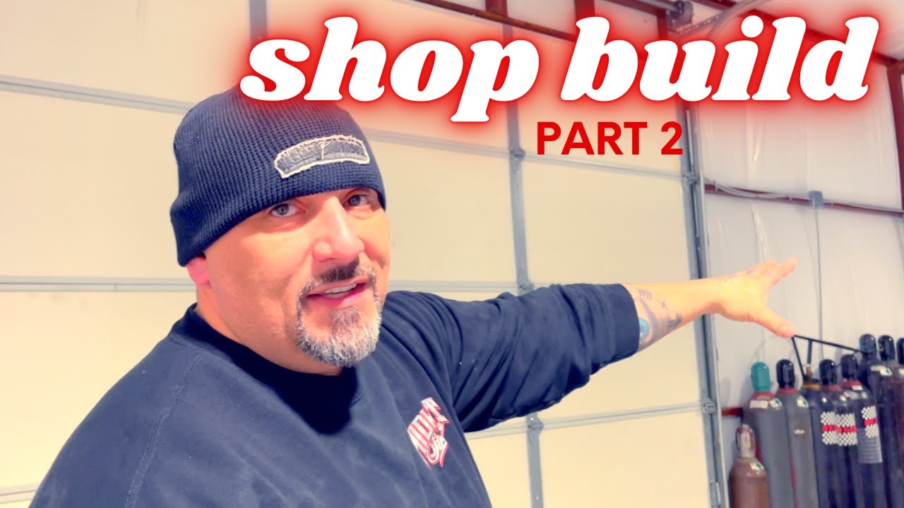 our new shop build! Chief n Jackie buying supplies and trying to figure out a layout