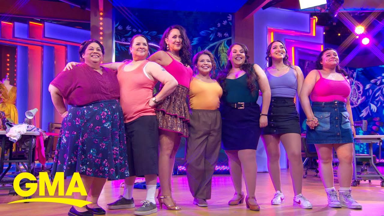 Cast of 'Real Women Have Curves' performs on 'GMA'